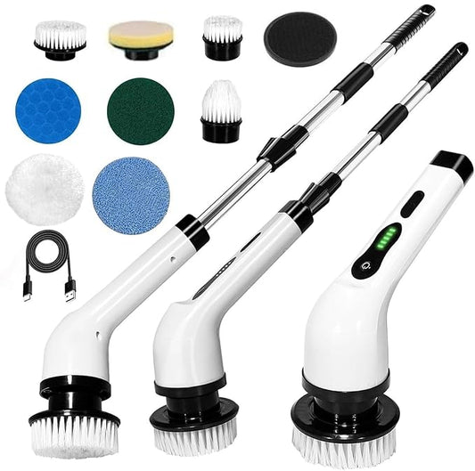 TurboScrub 9-Head Rechargeable Spin Brush