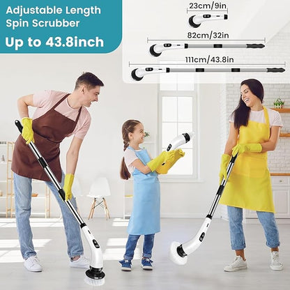 TurboScrub 9-Head Rechargeable Spin Brush
